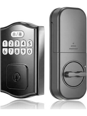 Smart Keyless Entry Deadbolt Lock with Keypad, 200 User Codes, Auto-Lock Feature